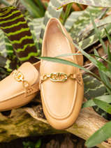 Mocassins Averi Uit Leder Lauren ralph lauren Beige women 4072301